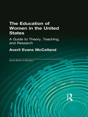 cover image of The Education of Women in the United States
